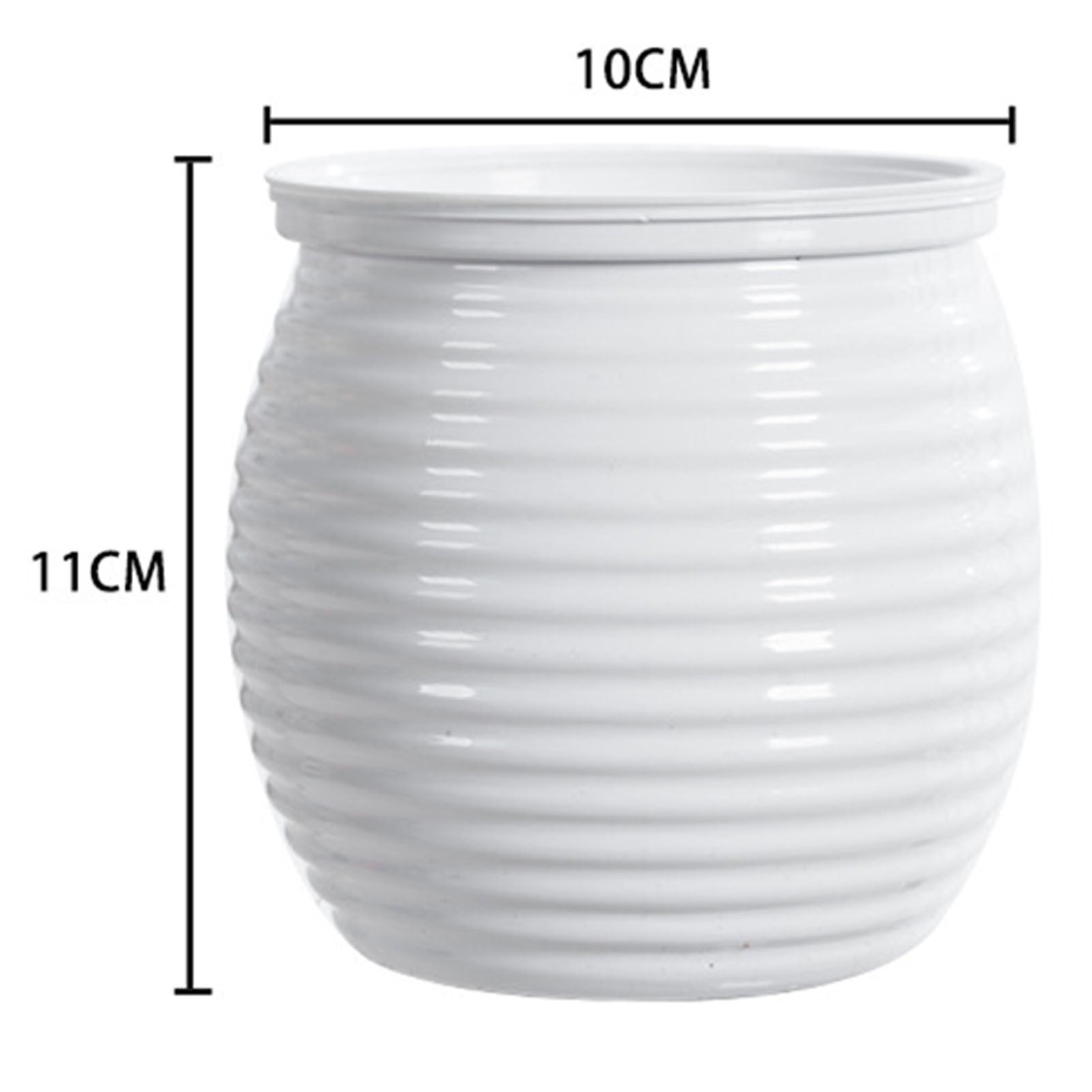 Vaso de flores com rega automática, vaso de plantas de plástico transparente par