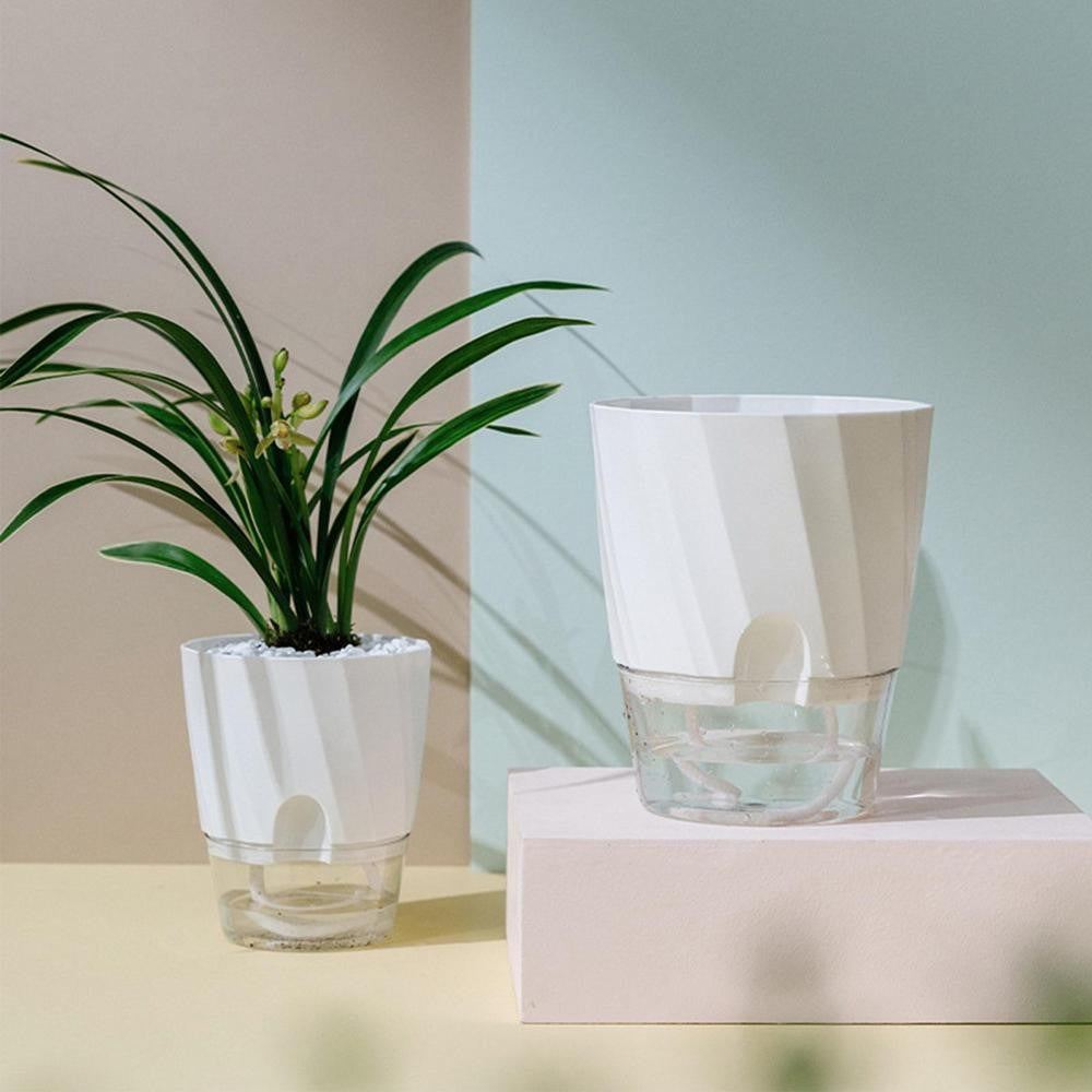Vasos auto irrigáveis para Plantas de Interior