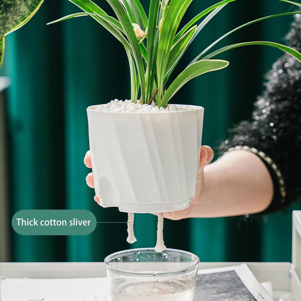 Vasos auto irrigáveis para Plantas de Interior