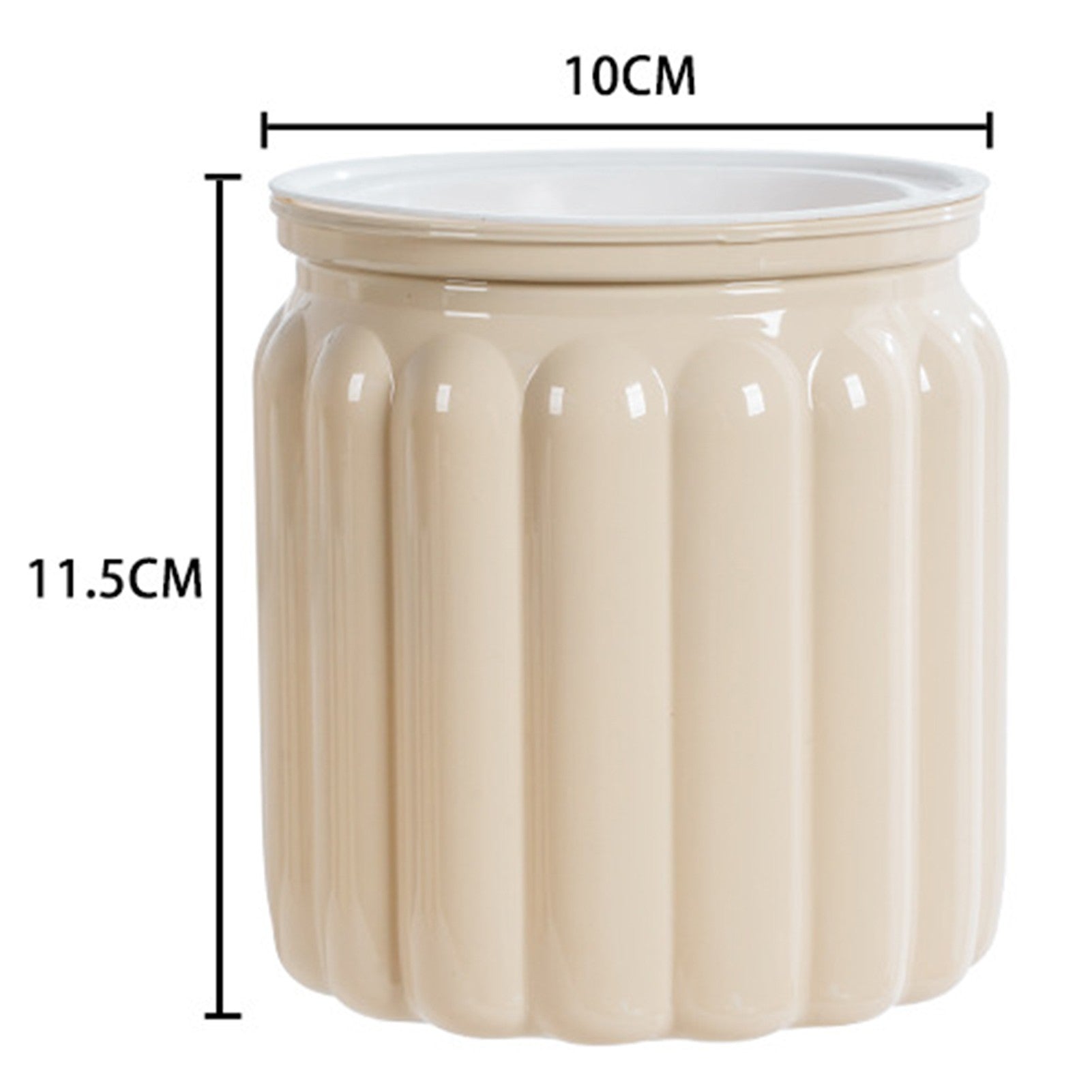 Vaso de flores com rega automática, vaso de plantas de plástico transparente par