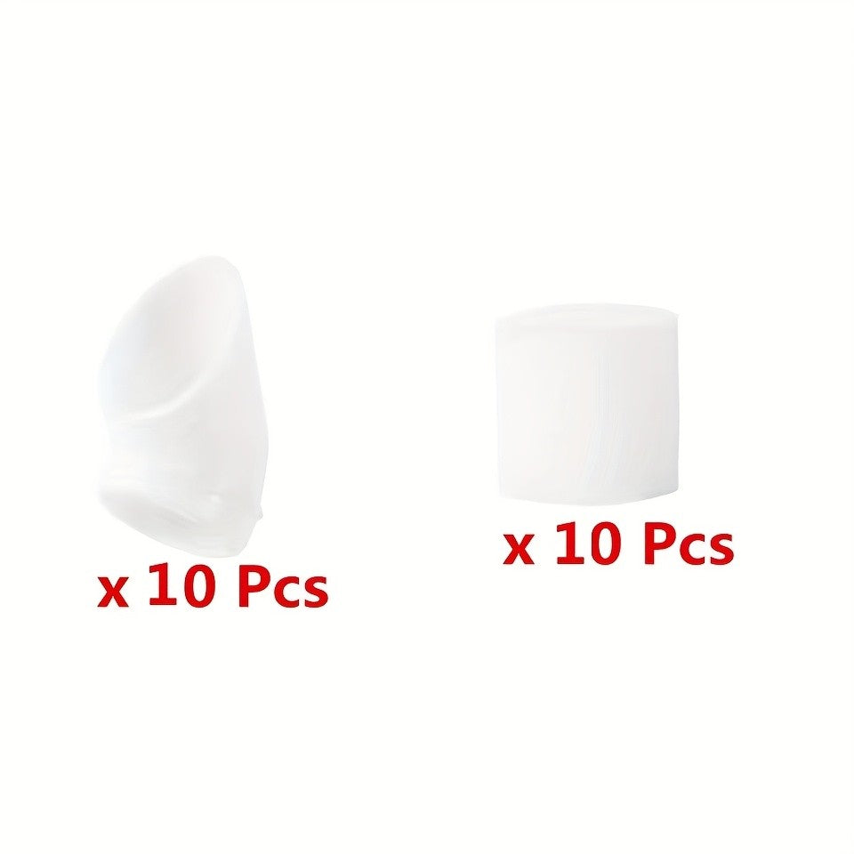 10 conjuntos de potes para hidroponia