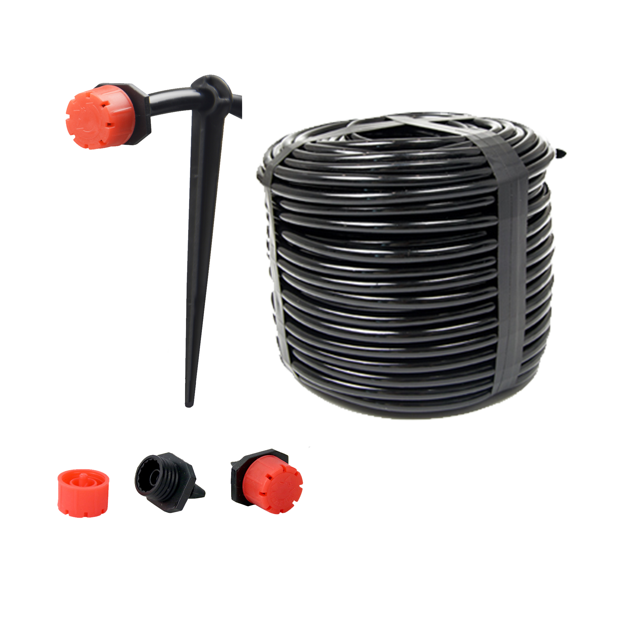 NNEDSZ 50M Hose Garden Irrigation System Plant Watering DIY Micro Drip Kits