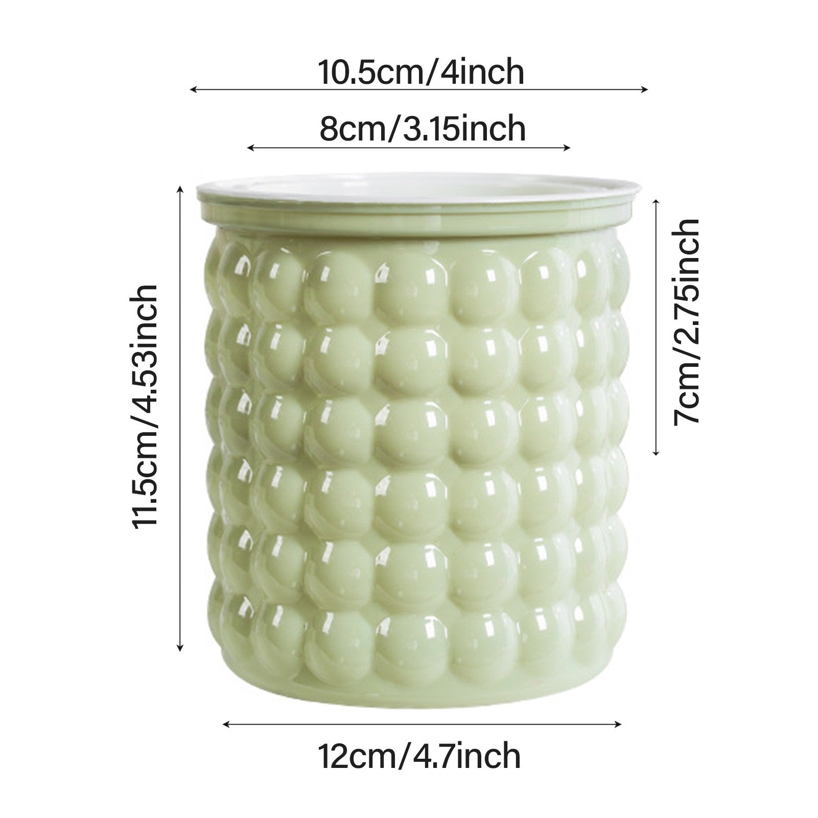 Vaso de flores com rega automática, vaso de plantas de plástico transparente par