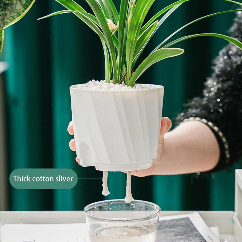 Vasos auto irrigáveis para Plantas de Interior