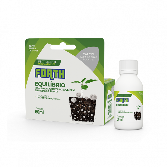 Adubo Fertilizante Equilíbrio Forth 60ml Concentrado Rende+