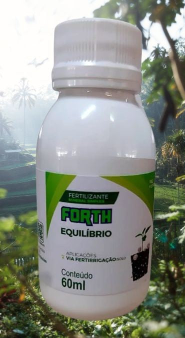 Adubo Fertilizante Equilíbrio Forth 60ml Concentrado Rende+